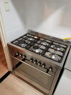 Pelgrim 6-pits gasfornuis met oven, Ophalen, Gebruikt, Gas, Vrijstaand