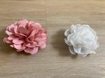 Bloemen voor in het haar roze en wit, Ophalen of Verzenden, Nieuw