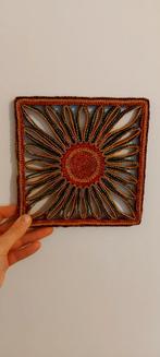 Supermooie! retro pannenonderzetter, Antiek en Kunst, Ophalen of Verzenden