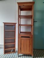 Badkamer set: kast en muur/ wandkastje., Huis en Inrichting, Kasten | Boekenkasten, Ophalen, Zo goed als nieuw, 25 tot 50 cm, Minder dan 50 cm