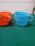kopjes gekleurd kunststof 8 stuks, Ophalen of Verzenden, 'T Olde Gre-j, Info@toldegrej.nl, Endepoelstraat 20f Didam