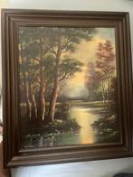 schilderij, Antiek en Kunst, Kunst | Schilderijen | Klassiek, Ophalen of Verzenden