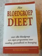 Het bloedgroep dieet, alle bloedgroepen met hun leefregels, Dieet en Voeding, Peter D'Adamo, Ophalen of Verzenden, Zo goed als nieuw