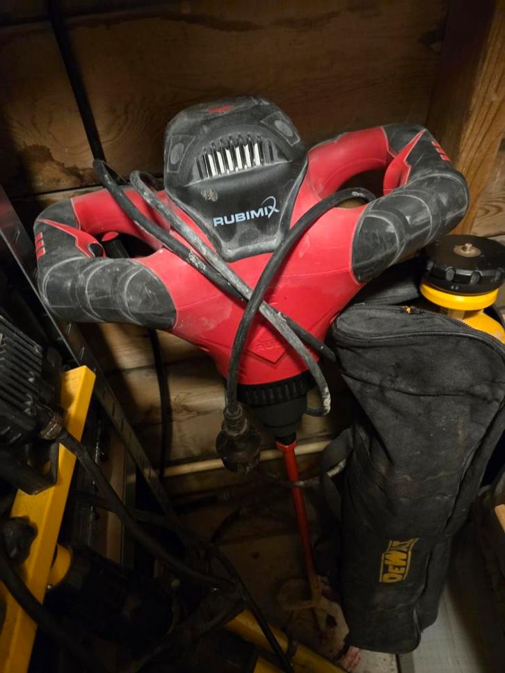 Rubmix Mixer - Krachtige Betonmixer, Doe-het-zelf en Verbouw, Gereedschap | Overige machines, Gebruikt, Ophalen