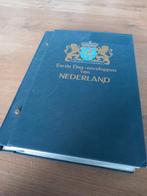Nederland fdc verzameling 1985 - 1998 compl. in Davo album, Postzegels en Munten, Ophalen of Verzenden, Nederland