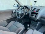Goedrijdende Volkswagen Polo 1.4 60PK Benzine/APK/Nap!, Voorwielaandrijving, 4 cilinders, Blauw, Origineel Nederlands