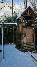 Houten Speeltoestel met Schommel, Ophalen, Gebruikt, Schommel