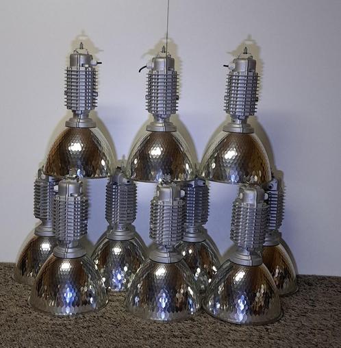 Industrieel Lampen, Huis en Inrichting, Lampen | Hanglampen, Zo goed als nieuw, Minder dan 50 cm, Kunststof, Metaal, Ophalen