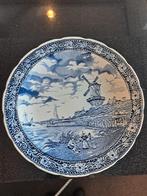 Delfts blauw van Boch. Hollandse molen., Antiek en Kunst, Antiek | Wandborden en Tegels, Ophalen