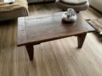 Koloniale salontafel, Huis en Inrichting, Tafels | Salontafels, Ophalen, Koloniaal, Teakhout, 50 tot 100 cm