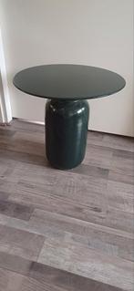 Leuk hip, groen bijzettafeltje, Ophalen, Minder dan 45 cm, Gebruikt, Rond