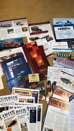 matchbox folders vintage, Ophalen of Verzenden, Nieuw, Auto, Matchbox