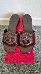 Tory Burch slippers maat 5.5. Maat 38, Kleding | Dames, Slippers, Bruin, Verzenden, Nieuw