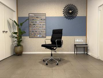 Vitra | Eames | EA 219 | Zwart Hopsak – Chrome | 1x beschikbaar voor biedingen