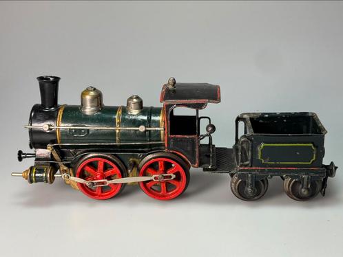 Mooie oeroude marklin trein locomotief spoor 1 uit de begint, Antiek en Kunst, Antiek | Speelgoed, Ophalen of Verzenden