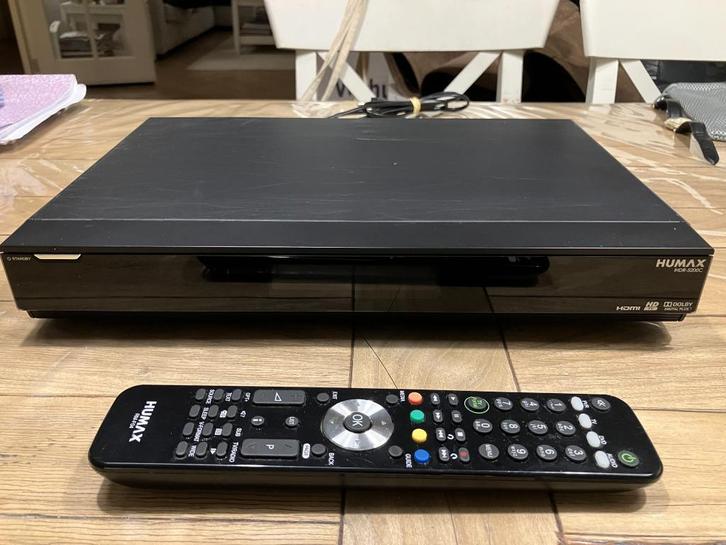 Mooie Humax decoder/harddiskrecorder iHDR-5200C, Audio, Tv en Foto, Decoders en Harddiskrecorders, Gebruikt, Harddiskrecorder