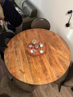 Ronde houten eettafel 130 cm Pronto, Ophalen, Zo goed als nieuw, Rond, 100 tot 150 cm