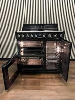 Luxe Smeg Fornuis INDUCTIE 5 zones & 3 ovens 90 cm, Fornello Esperta, Ophalen of Verzenden, Zo goed als nieuw, Energieklasse A of zuiniger