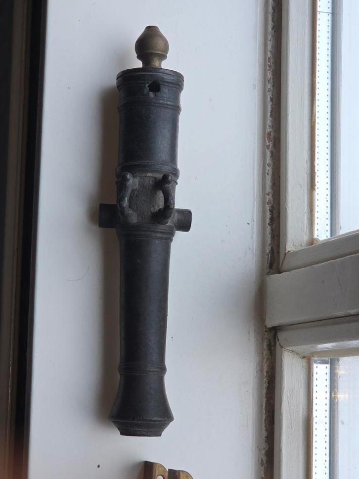 Antiek bronzen kanon voor 1870 ,30 centimeter, Antiek en Kunst, Antiek | Overige Antiek, Ophalen of Verzenden