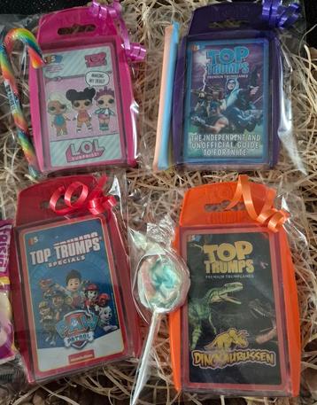 Traktatie fortnite.lol.dino.paw patrol kwartet+snoepje 1.50 beschikbaar voor biedingen