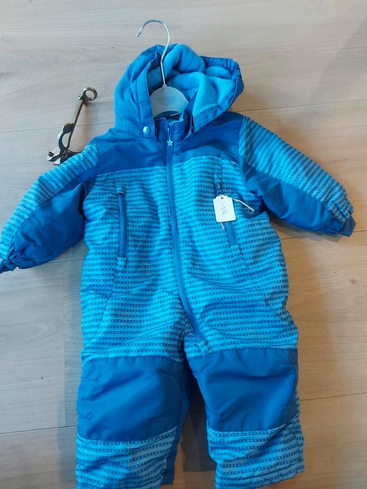 Skipakje blauw maat 62, Sport en Fitness, Skiën en Langlaufen, Gebruikt, Overige merken, Ophalen of Verzenden