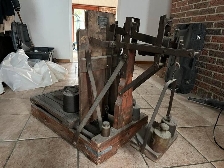 Antieke Weegschaal - Prachtig Decoratief Stuk, Antiek en Kunst, Antiek | Gereedschap en Instrumenten, Ophalen