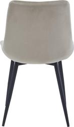 Eetkamer stoel €39,95p/st. Velvet Beige V108-98, Ophalen, Wit, Nieuw, Metaal