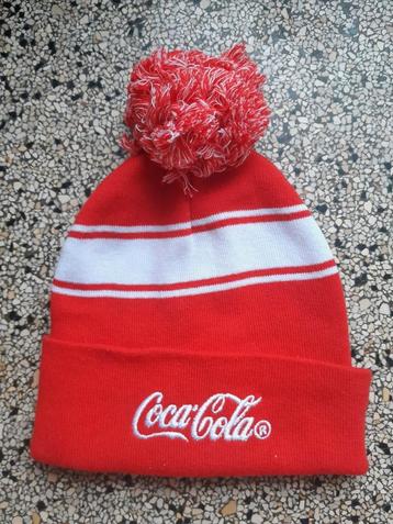 Coca-Cola muts beanie NIEUW mcdonalds met pompom beschikbaar voor biedingen