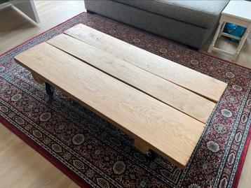 Handgemaakte Salontafel Hard Eiken  beschikbaar voor biedingen