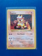 Pokemon Magmar shadowless base set kaart, Ophalen of Verzenden, Zo goed als nieuw, Losse kaart