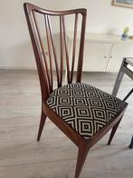 2 Funky Teak Stoelen - Vintage Design, Ophalen of Verzenden