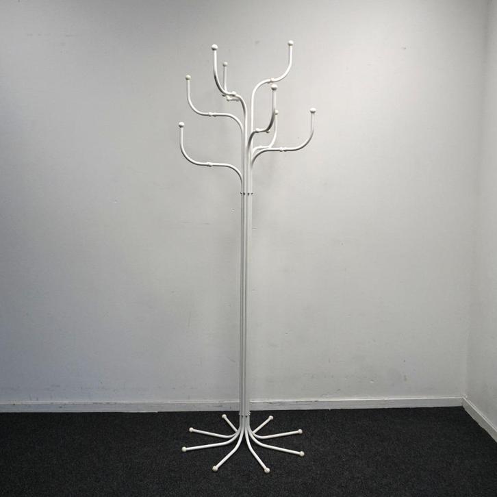 Fritz Hansen Coat Tree Kapstok | Design kapstok | Wit, Huis en Inrichting, Woonaccessoires | Kapstokken, Gebruikt, Staande kapstok