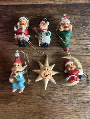 6 verschillende kerstboom hangers Laaf, Efteling beschikbaar voor biedingen