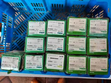 Partij Schroeven - 5 x 100 '6 x 100'schroeven beschikbaar voor biedingen