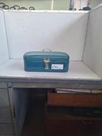 Emaille koektrommel, blauw, Ophalen of Verzenden