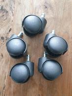 5 Bureaustoel wielen, Ophalen, Gebruikt