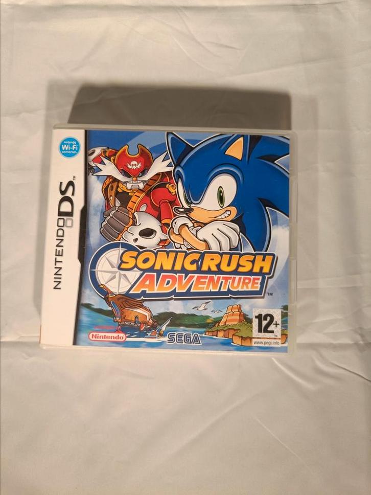 Sonic rush adventure Nintendo ds compleet, Spelcomputers en Games, Games | Nintendo DS, Zo goed als nieuw, Platform, 1 speler