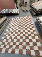 polyester vloerkleed roze/wit 200x290, Interieur05, Wit, 200 cm of meer, Ophalen of Verzenden