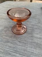 Art Deco rosaline persglas (kleine coupe), Antiek en Kunst, Ophalen of Verzenden