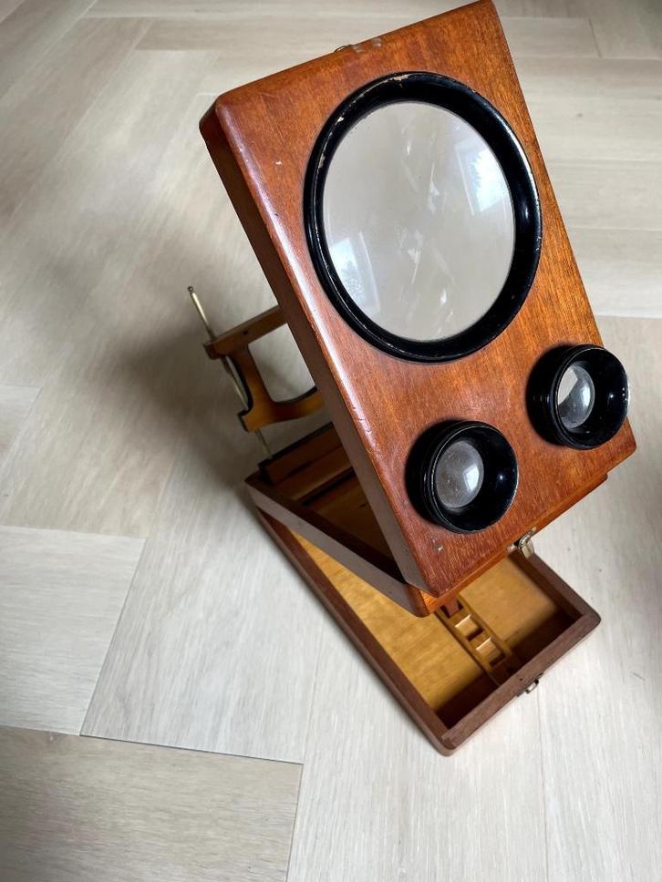 Stereo Graphoscoop, Antiek en Kunst, Curiosa en Brocante, Ophalen