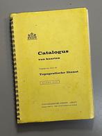 Catalogus kaarten uitgegeven door Topografische Dienst 1960, Boeken, Atlassen en Landkaarten, Ophalen of Verzenden, 1800 tot 2000
