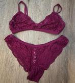 Lingerie, Kleding | Dames, Ondergoed en Lingerie, Onbekend, Verzenden, Paars, Setje