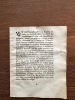 1737 Gelre Klachten over veilingen en erfhuizen. Wy erf, Antiek en Kunst, Verzenden