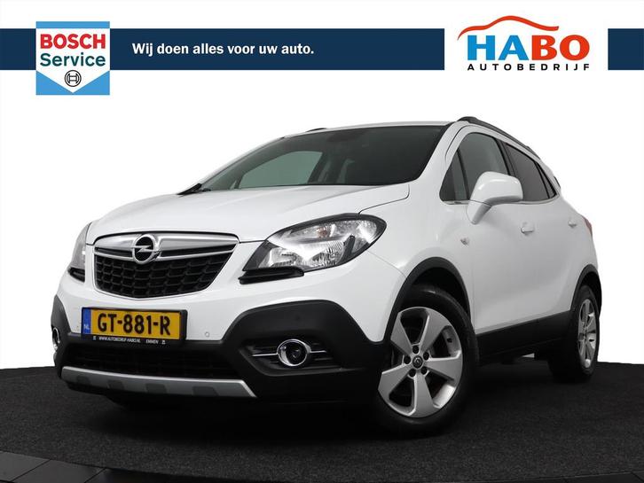 Opel Mokka 1.4 T Cosmo 140PK ECC/LM/CRUISE/TREKHAAK/NAVI/BLU, Auto's, Opel, Bedrijf, Te koop, Mokka, ABS, Airbags, Airconditioning