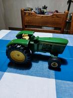 Vintage John Deere tractor met ploeg, Ophalen of Verzenden, Gebruikt