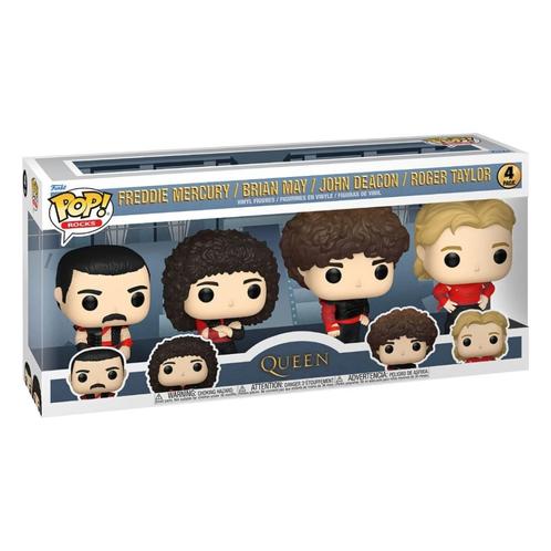 Queen: Radio Ga Ga POP! 4pack (Funko 2024), Verzamelen, Poppetjes en Figuurtjes, Nieuw, Ophalen of Verzenden