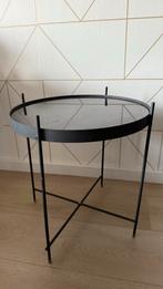 Zuiver Cupid Zwart Bijzettafel, Huis en Inrichting, Ophalen, Minder dan 45 cm, Minder dan 55 cm, Rond