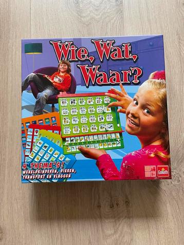 Wie, Wat, Waar? Bordspel - Goliath beschikbaar voor biedingen