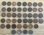 Complete serie centen Wilhelmina, Postzegels en Munten, Munten | Nederland, Ophalen, Koningin Wilhelmina, 1 cent, Setje