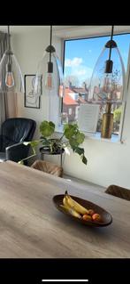 Eetkamerlamp, Huis en Inrichting, Ophalen, Zo goed als nieuw, Glas, Minder dan 50 cm